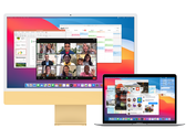 El iMac de 24 pulgadas y el MacBook Air no se actualizarán al SoC M1X de Apple este año. (Fuente de la imagen: Apple)