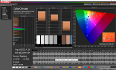 ColorChecker después de la calibración (pantalla principal)