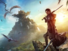 Arte promocional de la expansión Final Fantasy XIV: Dawntrail. (Fuente de la imagen: página web oficial de Final Fantasy XIV)