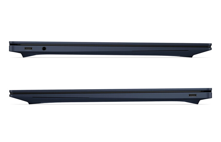 El HP Googlebook 14 cuenta con un conector de 3,5 mm y dos puertos USB tipo C (10 Gbps).