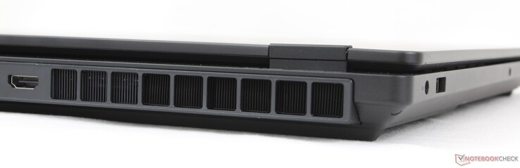 Parte trasera: USB-C con DisplayPort 1.4 + Power Delivery 3.1 (10 Gbps)