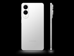 Galaxy S25 Edge en color plata titanio.