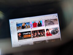 Vista de cerca de la pantalla proyectada