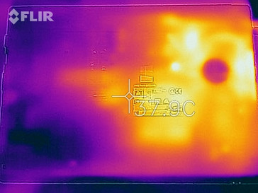 Imagen térmica - parte inferior