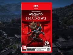Se muestra el arte de la caja de Assassin&#039;s Creed Shadows Switch 2 (Fuente de la imagen: Auchan, Ubisoft con ediciones)
