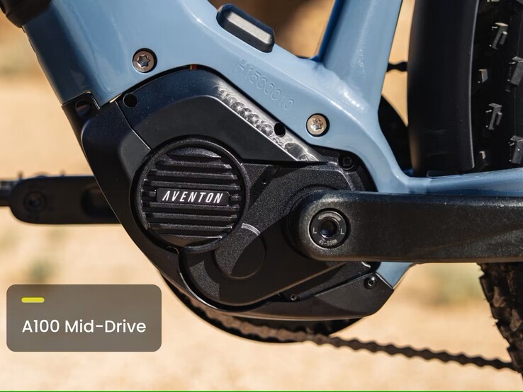 La e-bike Aventon Aventure M está equipada con un nuevo motor Aventon A100 de 750 W y 100 Nm de par motor (Fuente de la imagen: Aventon)