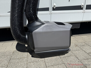 EcoFlow Wave 3 puede utilizarse en el exterior...