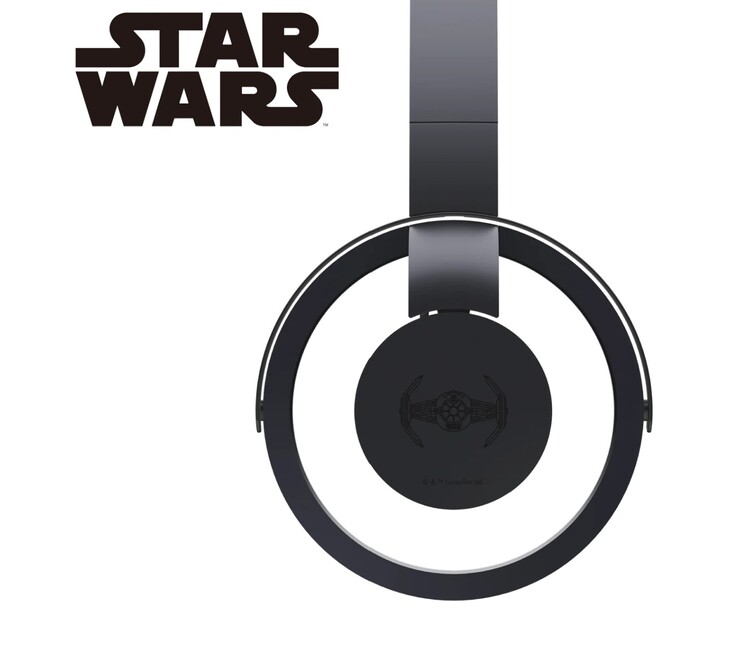 El nwm ONE negro lleva impresa la imagen de un caza TIE. El ONE blanco tiene un caza estelar X-wing. (Fuente de la imagen: NTT Sonority)