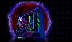 El Origin PC Big O V3 es una máquina de juegos única que incluye una PS5 y una XSX. (Fuente de la imagen: Origin)