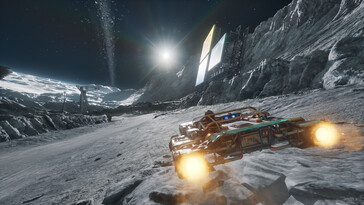 En la imagen: una captura de pantalla de STAR WARS: Galactic Racer.