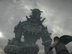 Una captura de pantalla del tráiler del E3 2017 de Shadow of the Colossus (fuente de la imagen: PlayStation YT)