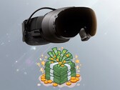 El logotipo de Valve Steam que se muestra encima de la pila de billetes