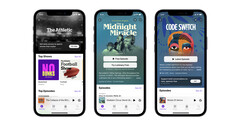 Apple Los podcasts estarán disponibles en el lanzador de aplicaciones de Tesla (Fuente de la imagen: Apple)