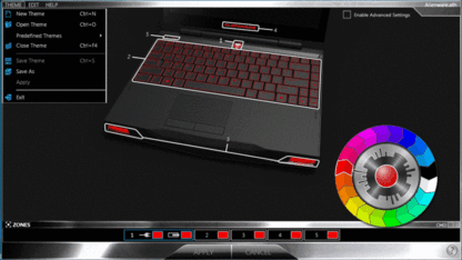 ...una gran opción para los amantes de los efectos de iluminación RGB (Fuente de la imagen: Notebookcheck)