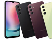 El Galaxy A24 4G y el Galaxy A25 5G parecen idénticos, en la imagen anterior. (Fuente de la imagen: Samsung)