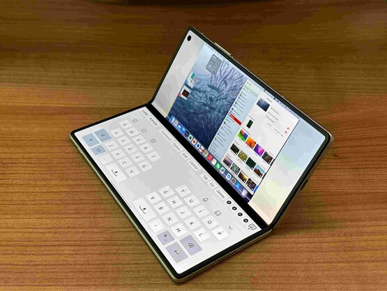 El Vivo X Fold 3 permitirá a sus usuarios controlar y manejar macOS de forma inalámbrica. (Fuente: Ice Universe vía Weibo)