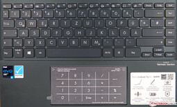 Teclado del Asus ZenBook Flip 13 UX363