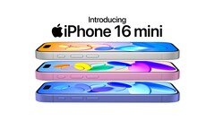 Un vídeo renderizado de lo que podría haber sido el iPhone 16 Mini. (Fuente de la imagen: @asherdipps)