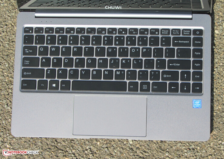 Una mirada al teclado y al trackpad del LapBook Pro