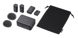 ECM-W3 con accesorios (Fuente de la imagen: Sony)