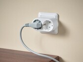 Nuevo enchufe adaptador de 2 vías Koppla de IKEA, blanco