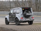 El Mercedes EQG no pudo completar su última prueba de resistencia en el infame Nordschleife (Imagen: Carspotter Jeroen)