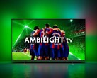 La gama de televisores Philips 2024 Ambilight incluye el PUS8389 (arriba). (Fuente de la imagen: Philips)