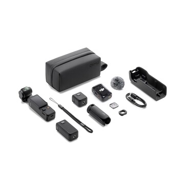Todo lo que obtiene en el combo DJI Osmo Pocket 3 Creator.