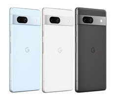 El Pixel 7a debería estar disponible de forma general en tres combinaciones de colores, con una cuarta opción exclusiva de Google Store. (Fuente de la imagen: WinFuture)