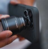 El objetivo está diseñado para encajar en la funda de la cámara ShiftCam para iPhone (Fuente de la imagen: ShiftCam)