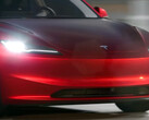 faros del Model 3 Highland 2024 (imagen: Tesla/YT)