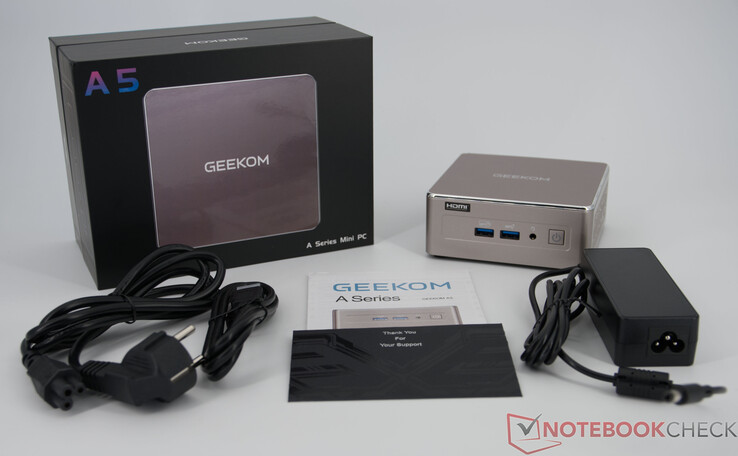 Contenido del paquete del Geekom A5 2027 Edition