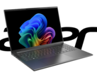 Las variantes de Intel y AMD para los portátiles Aspire 16 AI cuentan con paneles OLED WUXGA+ de hasta 16 pulgadas, mientras que las variantes de Qualcomm optan en cambio por pantallas LCD WUXGA. (Fuente de la imagen: Acer - Editado)
