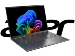 Las variantes de Intel y AMD para los portátiles Aspire 16 AI cuentan con paneles OLED WUXGA+ de hasta 16 pulgadas, mientras que las variantes de Qualcomm optan en cambio por pantallas LCD WUXGA. (Fuente de la imagen: Acer - Editado)