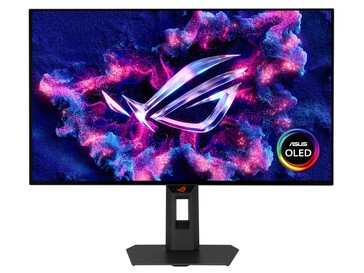 La parte frontal del Asus XG27AQWMG. (Fuente de la imagen: Asus)