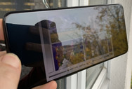 Uso del OnePlus 6T en exteriores con brillo de pantalla medio