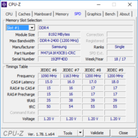 CPU-Z: SPD