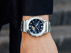 El supuesto nuevo modelo de Casio tendrá un diseño similar al del GM-2110D-2B (en la imagen), con un color de esfera diferente, muy probablemente beige/marrón. (Fuente de la imagen: Casio)