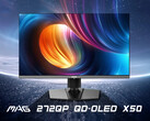 El MAG 272QP X50 es el segundo monitor QD-OLED de MSI para juegos con una frecuencia de refresco de 500 Hz. (Fuente de la imagen: MSI vía ITHome)