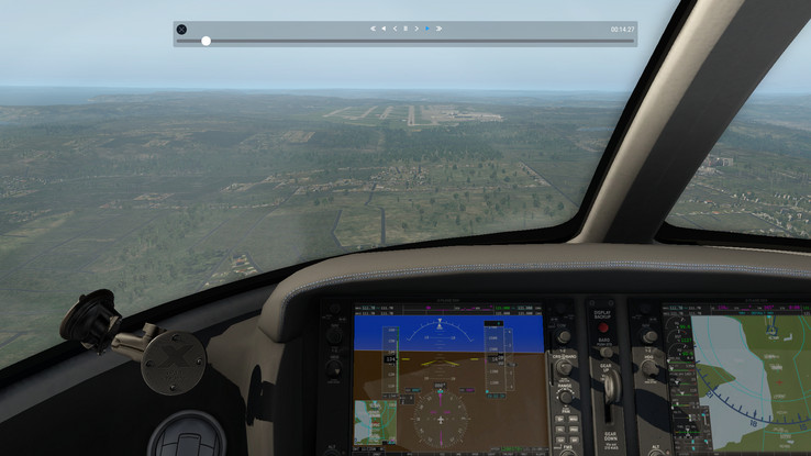 X-Plane 11.11 es jugable.