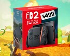El precio de Nintendo Switch 2 muestra 499 dólares
