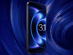 Un par de dispositivos de la UE han empezado a recibir la actualización. En la imagen: Xiaomi 17 con el logotipo y el fondo de HyperOS.