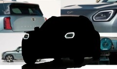 Supuestas imágenes del nuevo Mini Countryman EV se han vuelto a filtrar en la red, desvelando parte del planteamiento de diseño del nuevo vehículo. (Fuente de la imagen: cochespias1 en Instagram / Mini - editado)