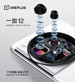 Se dice que el OnePlus 12 combinará el sistema de cámara del OnePlus Open con una pantalla aún más brillante. (Fuente de la imagen: OnePlus)