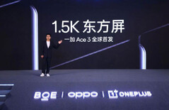 El OnePlus Ace 3 será el primer dispositivo con el panel AMOLED de 1,5K de BOE. (Fuente de la imagen: OnePlus)
