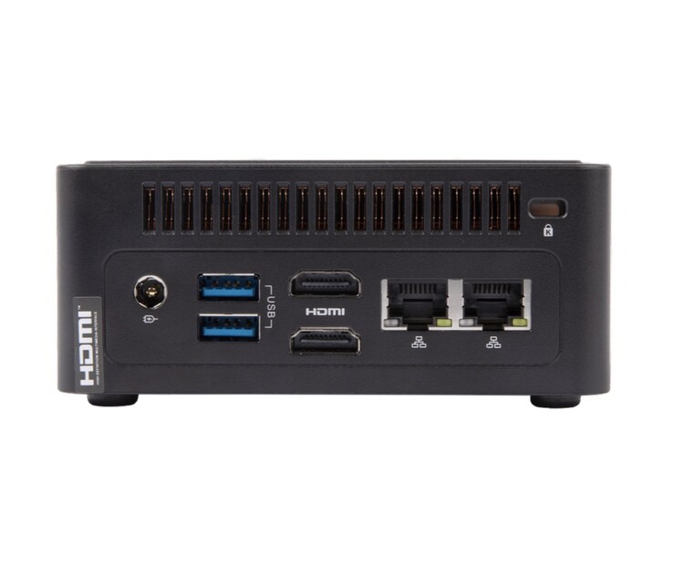 El mini PC Meerkat de System76 cuenta con dos puertos Ethernet 2,5G. (Fuente de la imagen: System76)