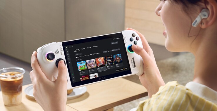 Asus ROG Xbox Ally UI (Fuente de la imagen: Asustek Computer)