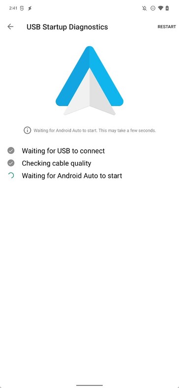Android Según se informa, el automóvil tiene nuevas pantallas de inicio. (Fuente: Mishaal Rahman vía Twitter)