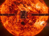 La nave espacial Solar Orbiter acercándose al Sol. En la imagen: representación conceptual de la sonda Solar Orbiter (Fuente de la imagen: ESA)