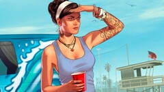 Entre otras cosas, los vídeos de jugabilidad filtrados de GTA 6 revelaban una protagonista femenina (Imagen: Rockstar Games)